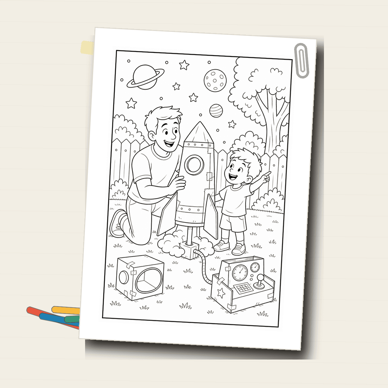 Backyard Rocket Mission product preview