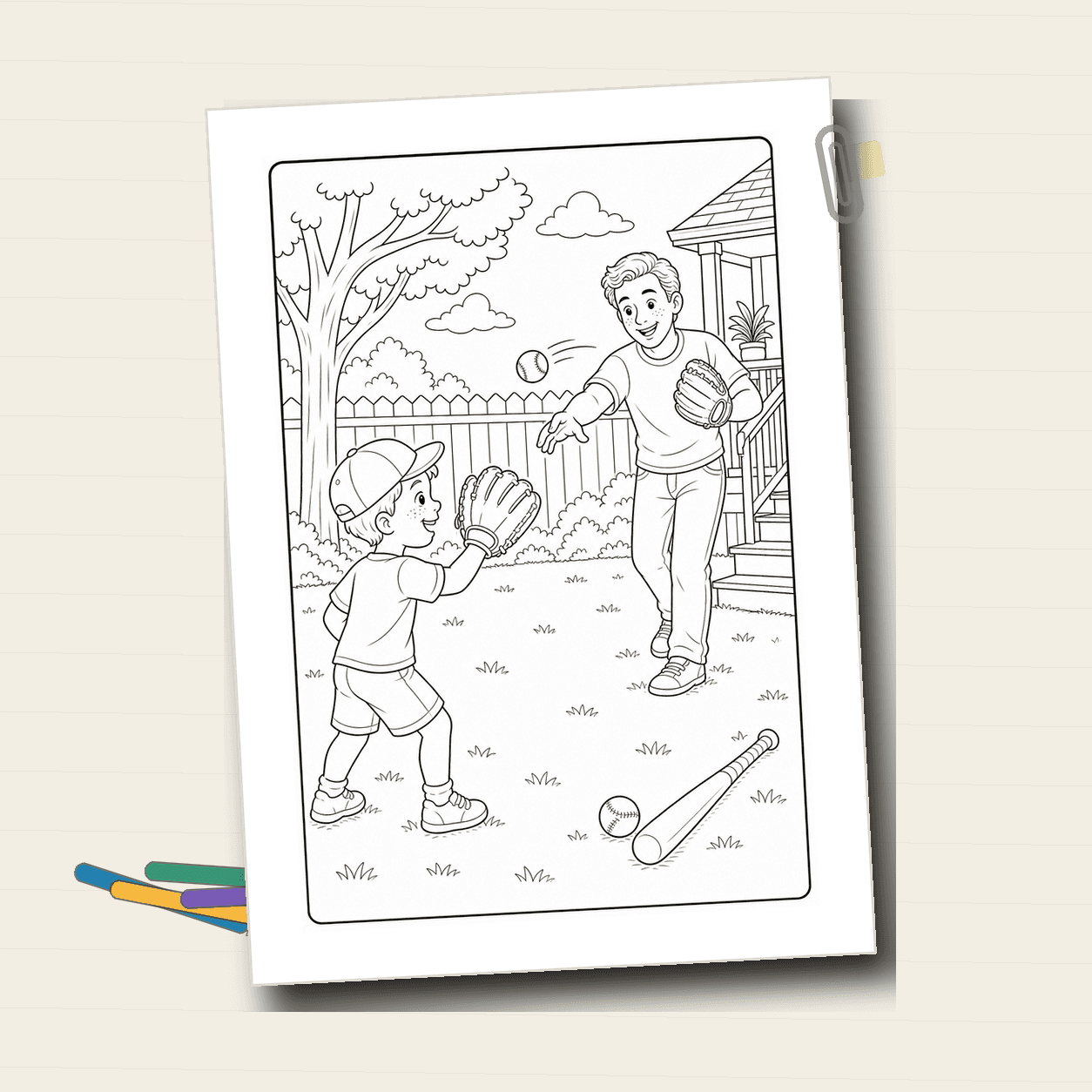 Baseball-Fang im Hof product preview