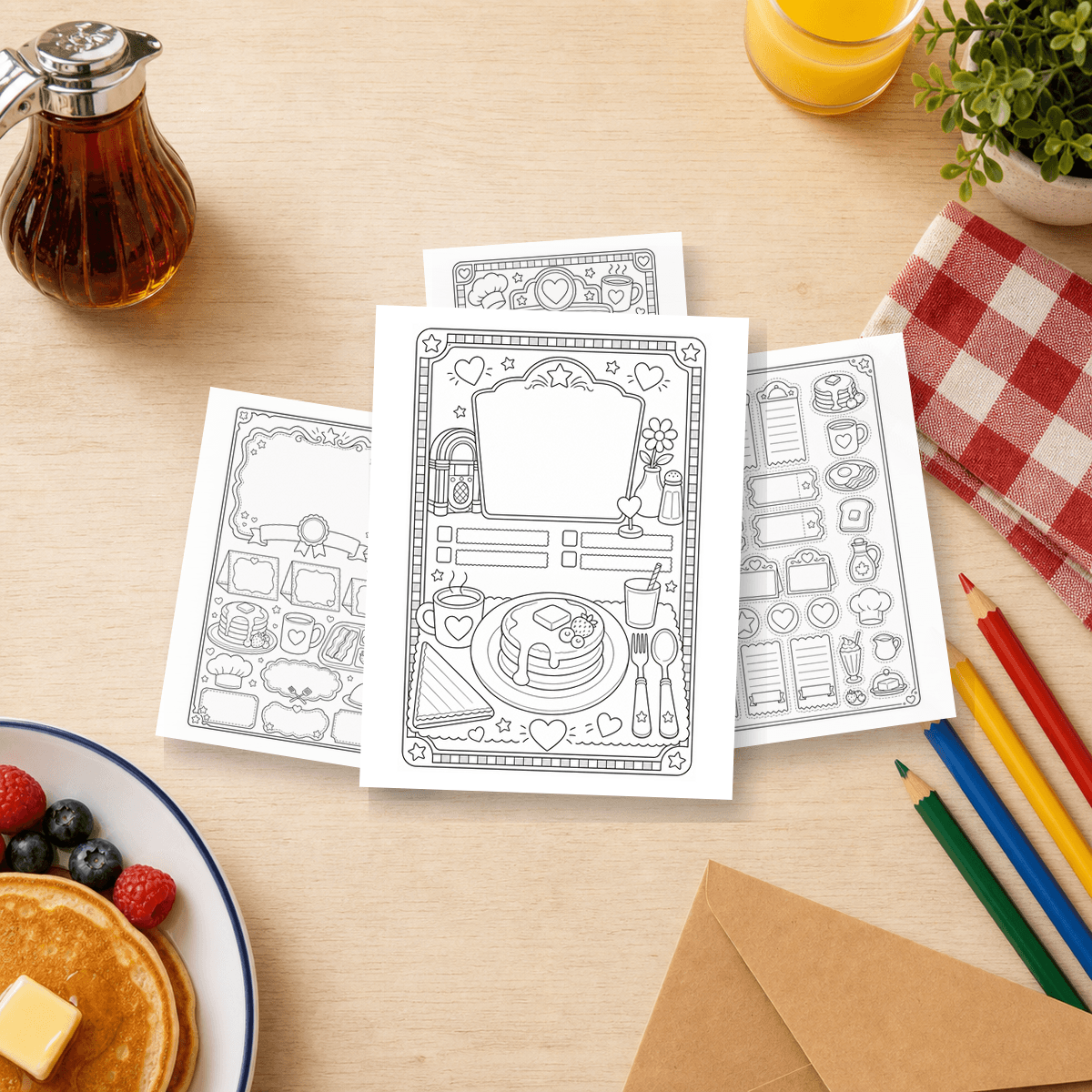 Dad Breakfast Diner Pop-Up Kit product photo
