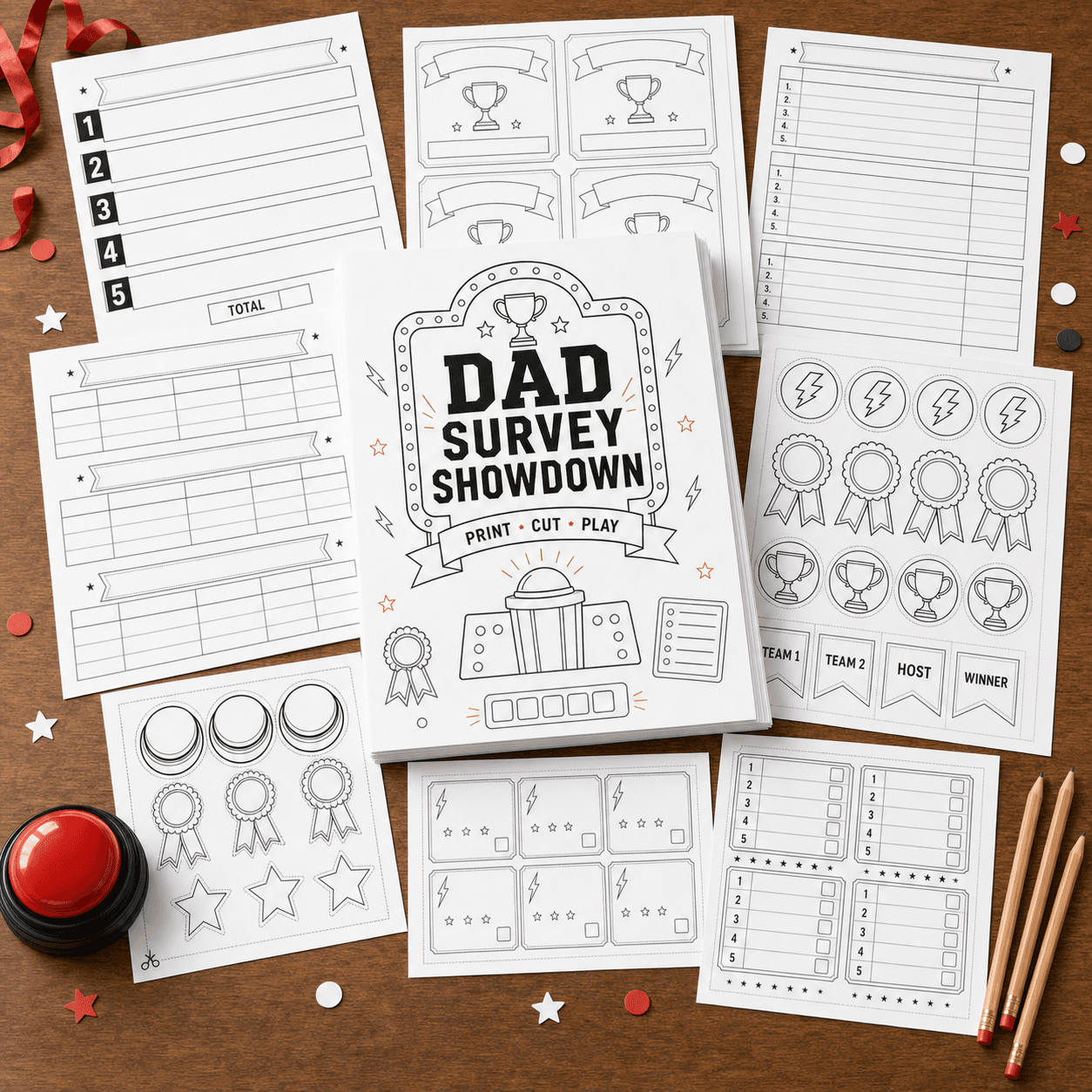 Dad Survey Showdown Kit product photo