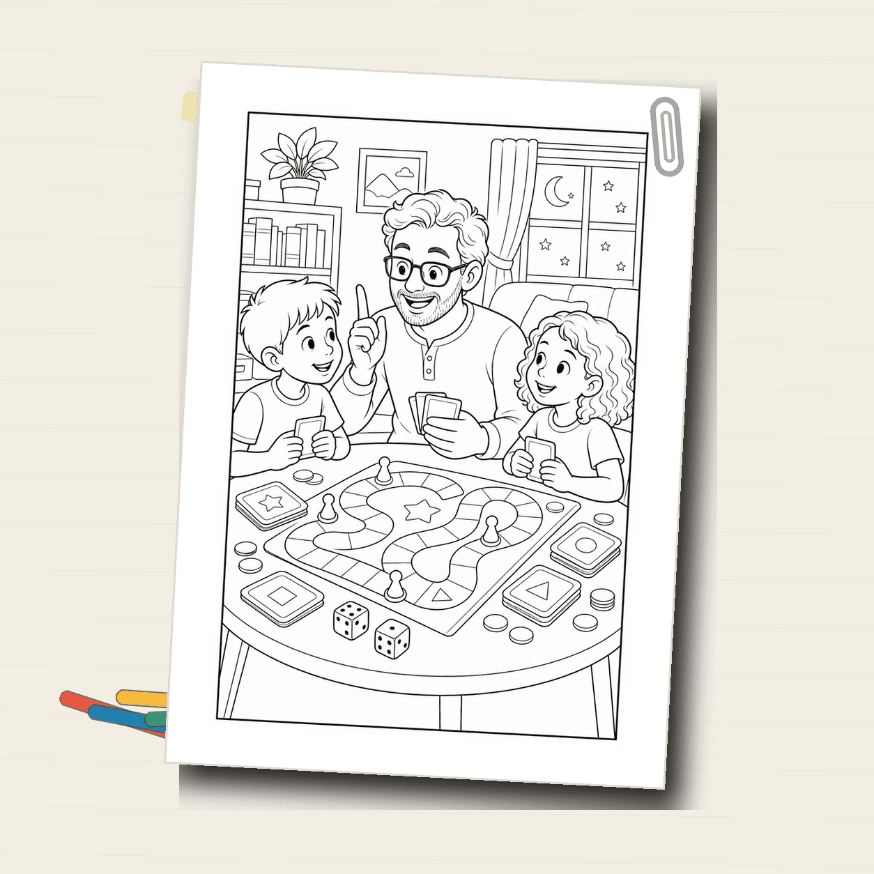 Dad's Board Game Night product preview