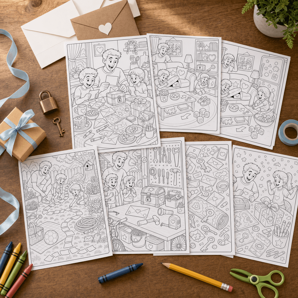 Kit Escape Room para o Dia dos Pais product preview