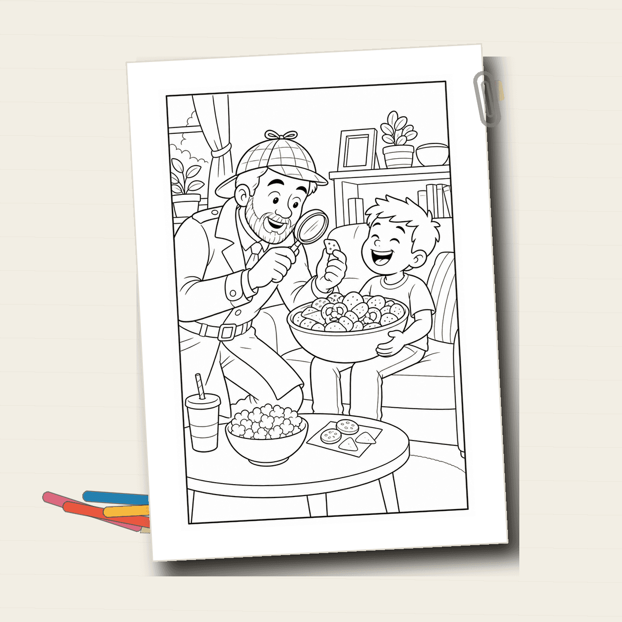 Snack Tax Inspector Dad product preview