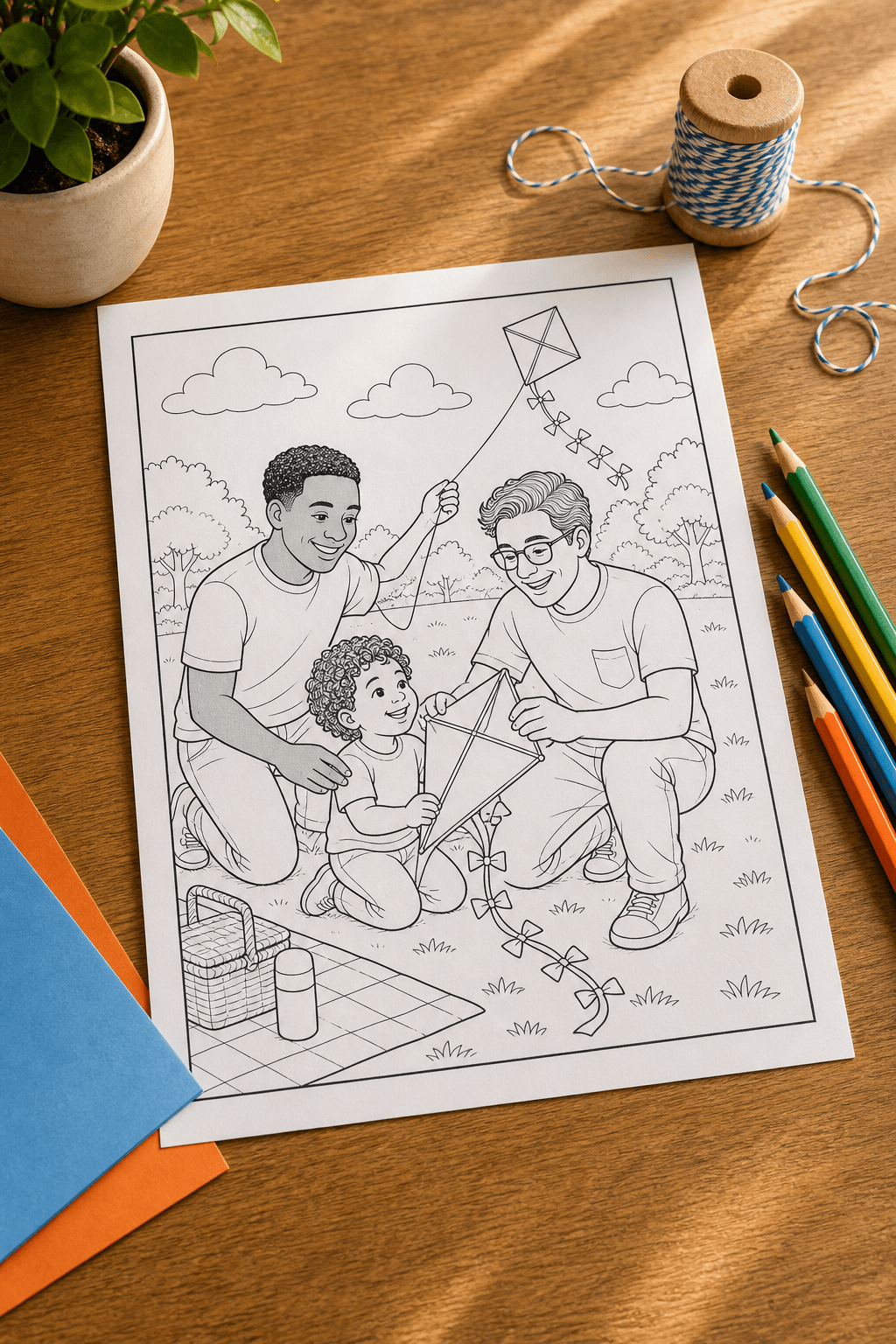 Two Dads Family Page product preview