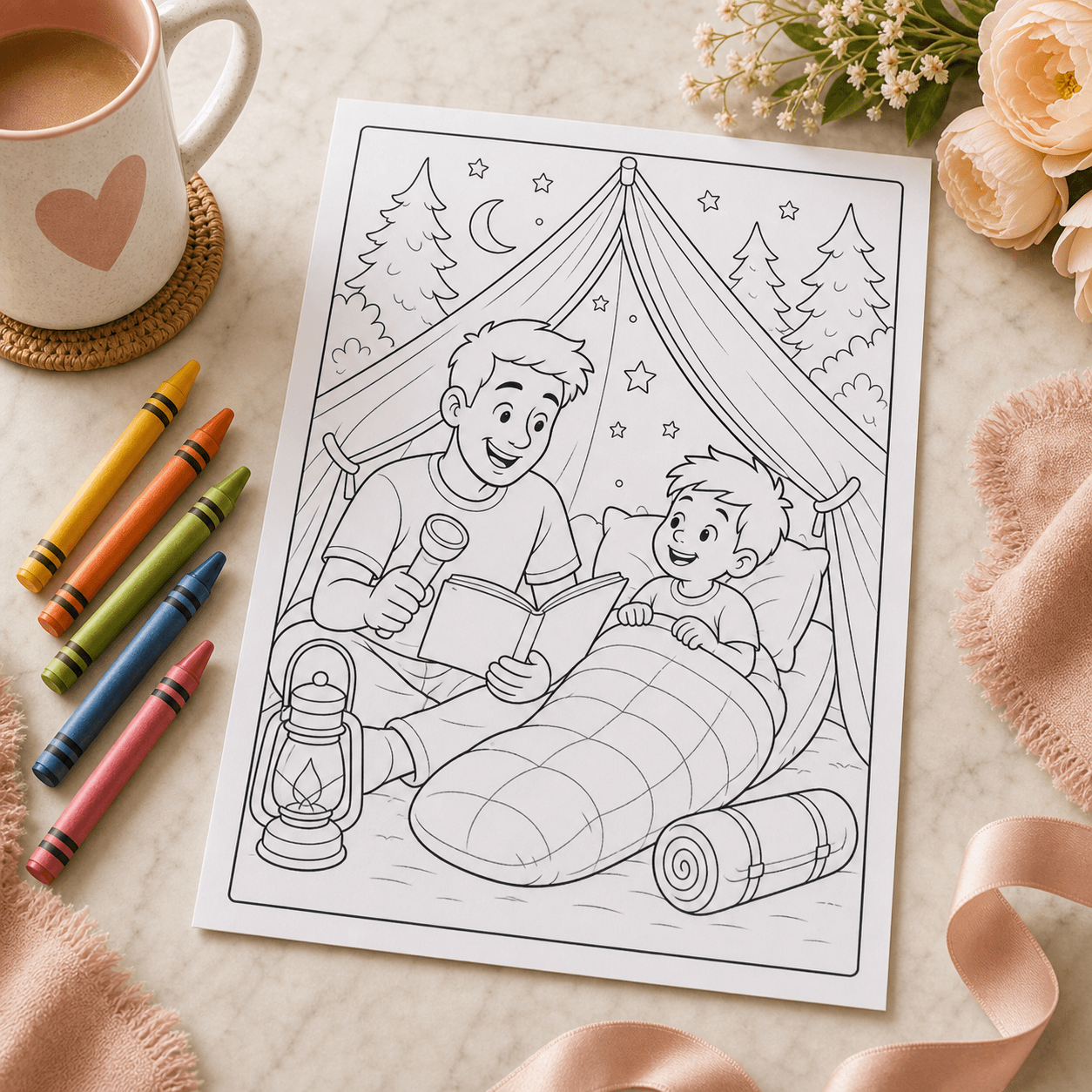 Camping Bedtime Story product photo