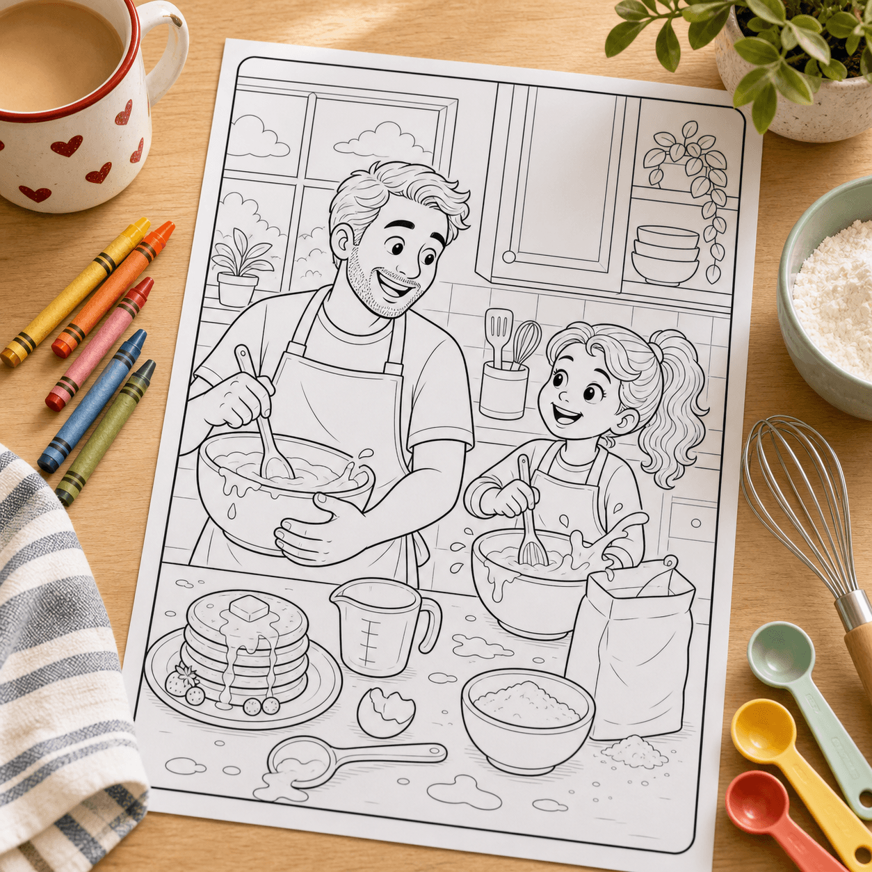 Chef Dad Kitchen Chaos product preview