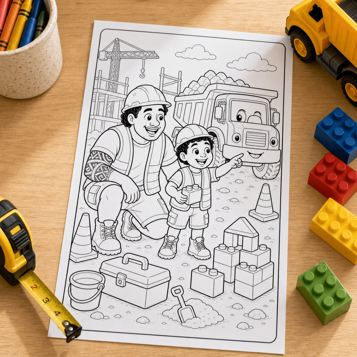 Construction Site Dad product photo