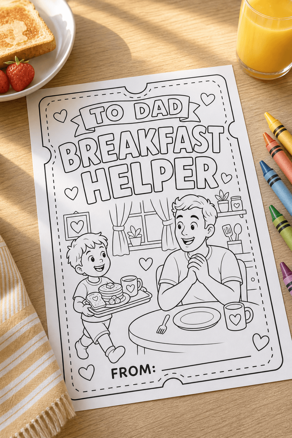 Dad Coupon: Breakfast Helper product photo