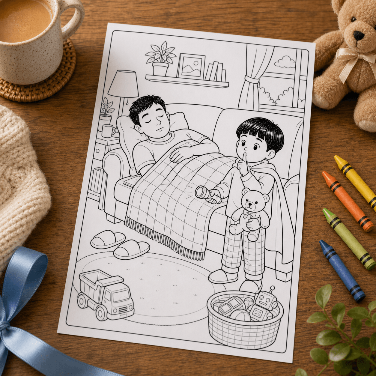 Dad Nap Security Guard product preview