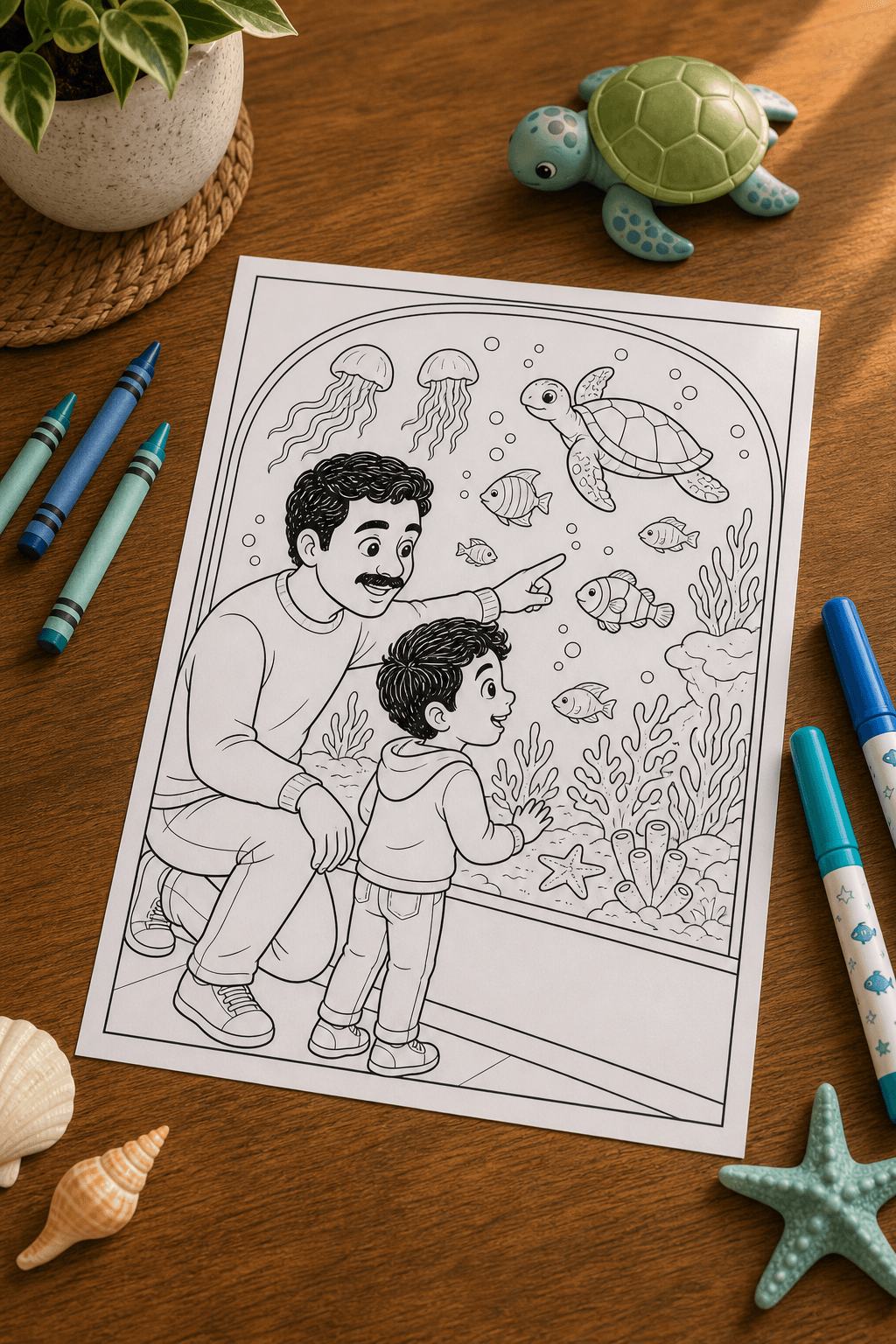Dad's Aquarium Adventure product photo