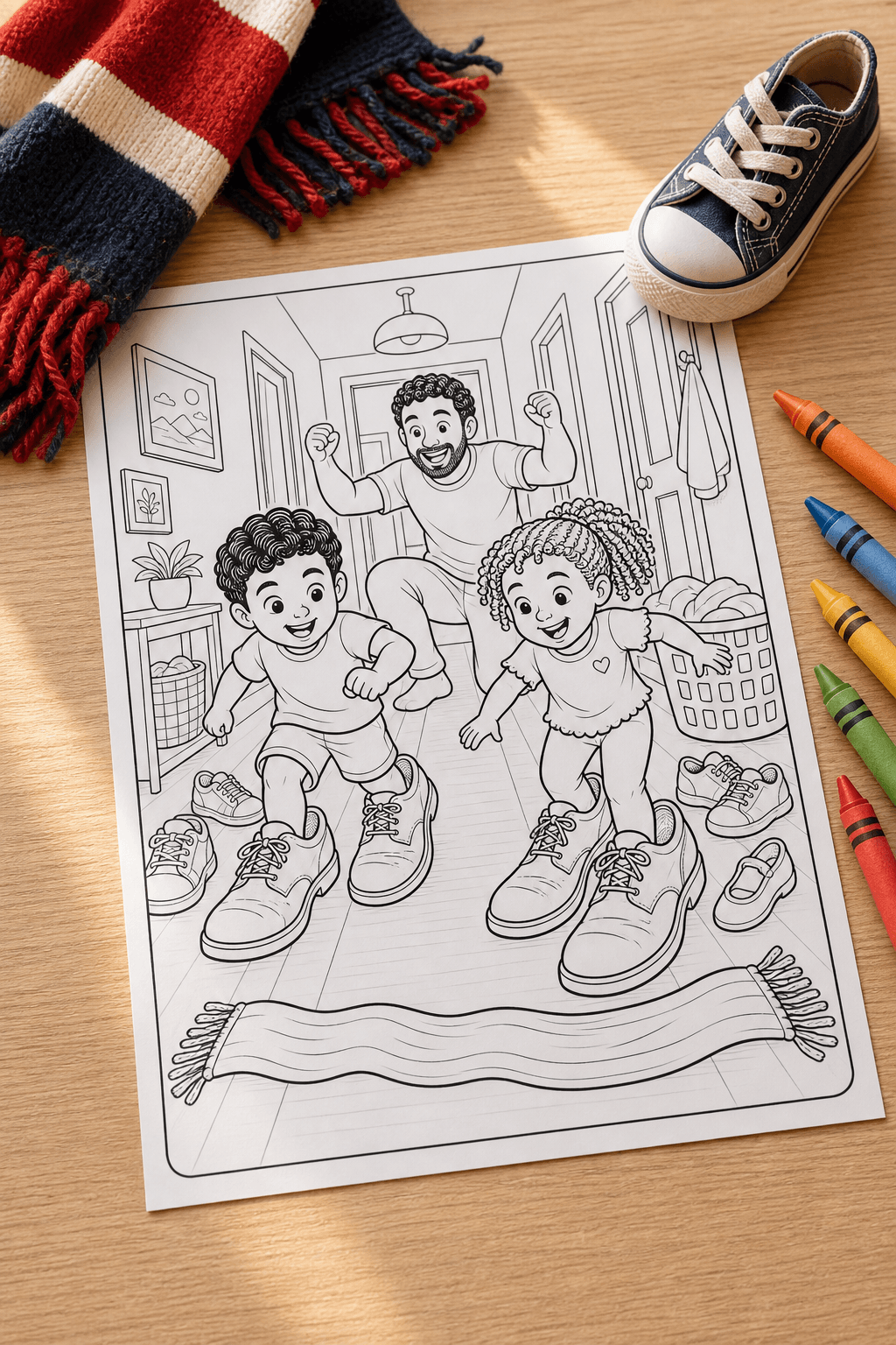 Dad's Big Shoe Race product preview