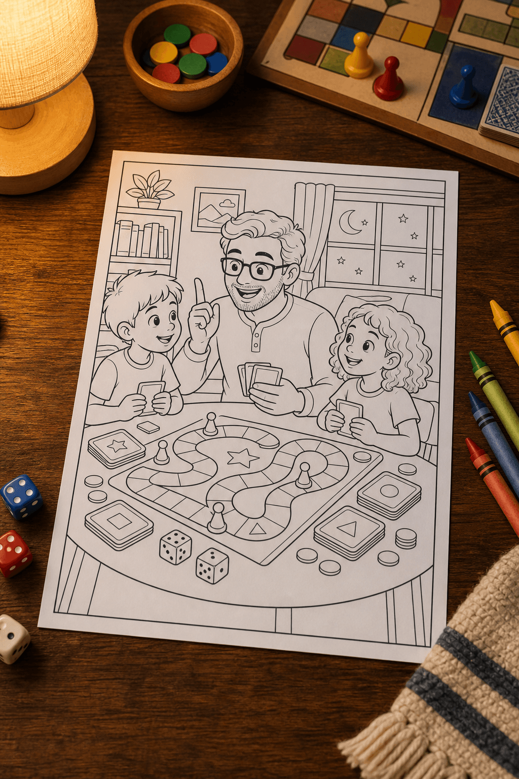 Dad's Board Game Night product preview