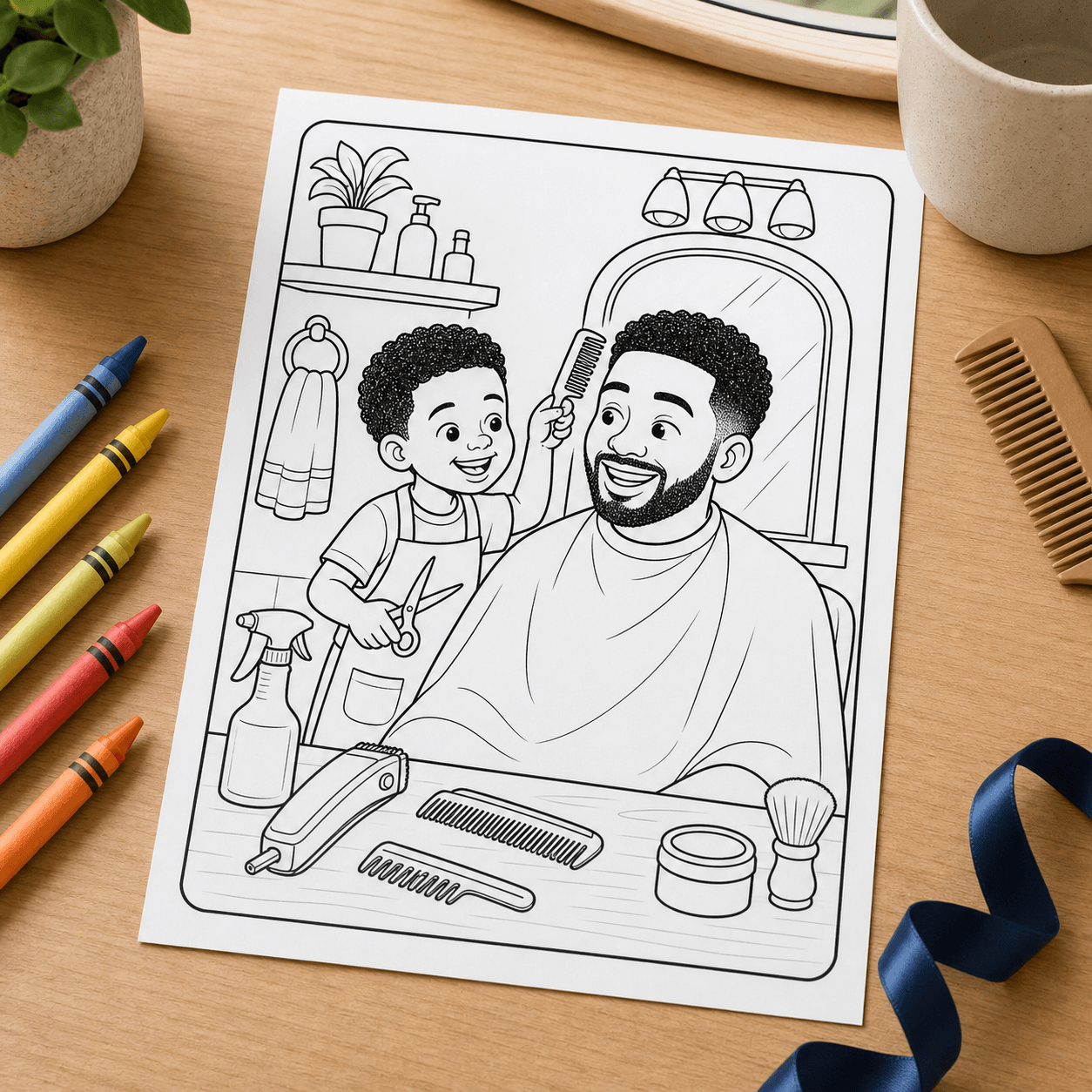 Dad's Little Barber Shop product preview