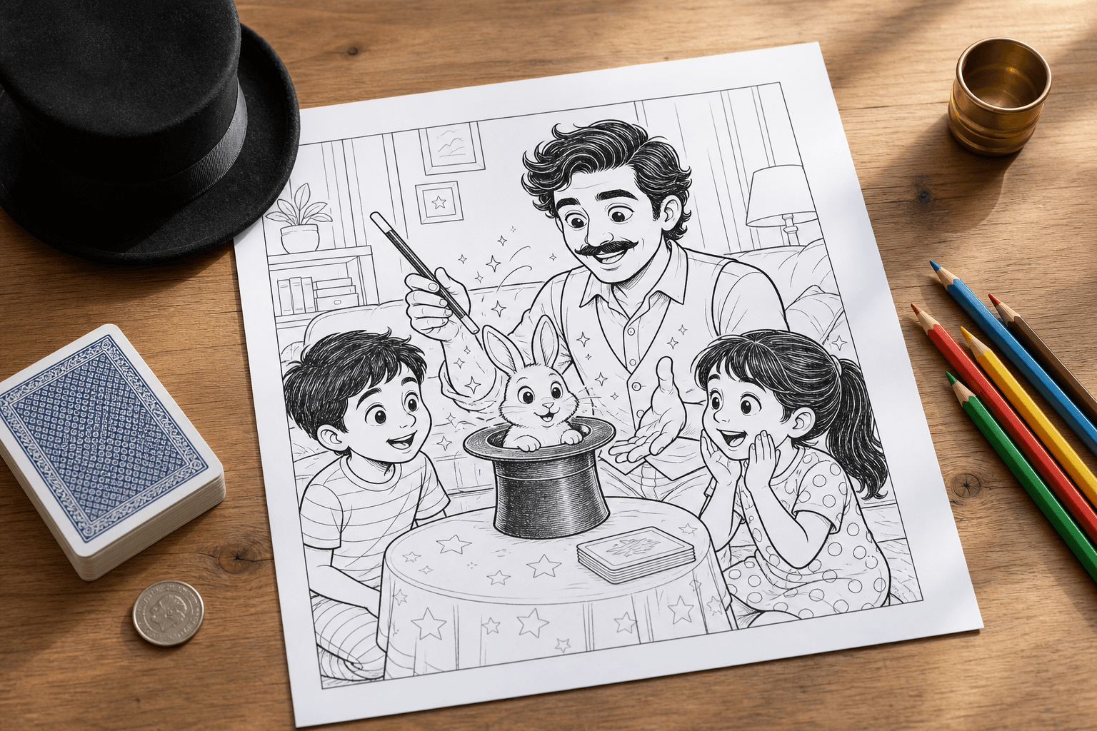 Dad's Magic Trick Show product preview