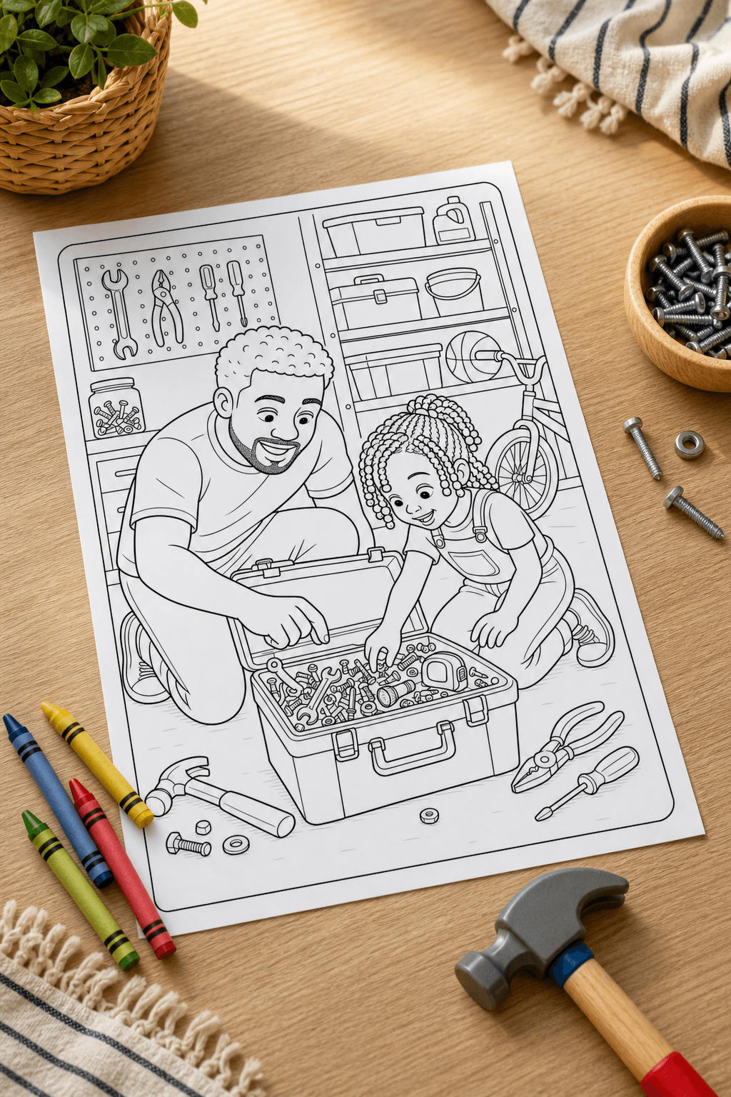 Dad's Toolbox Treasure Hunt product photo