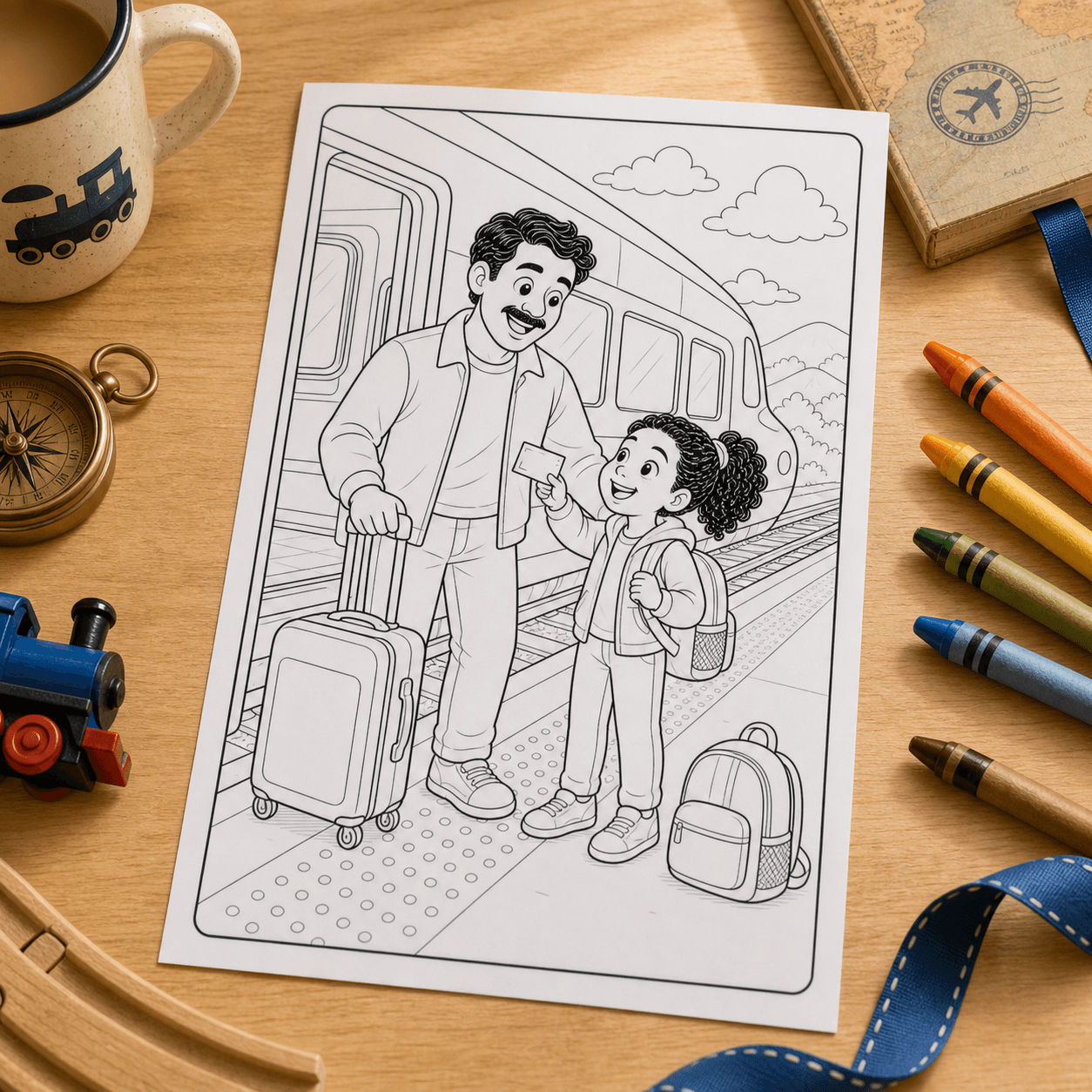 Dad's Train Ride Day product photo