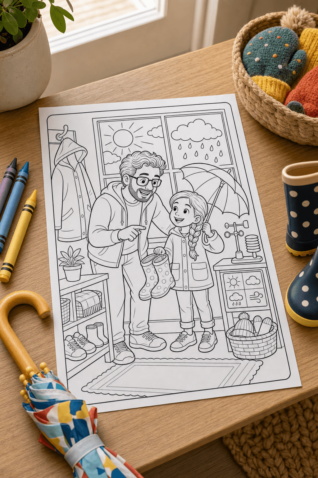 Dad's Weather Report product preview