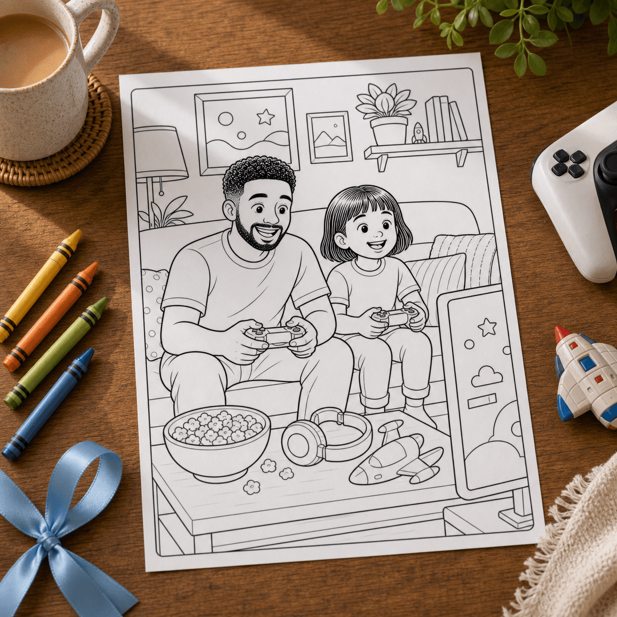 Gamer Dad Co-op Quest product preview