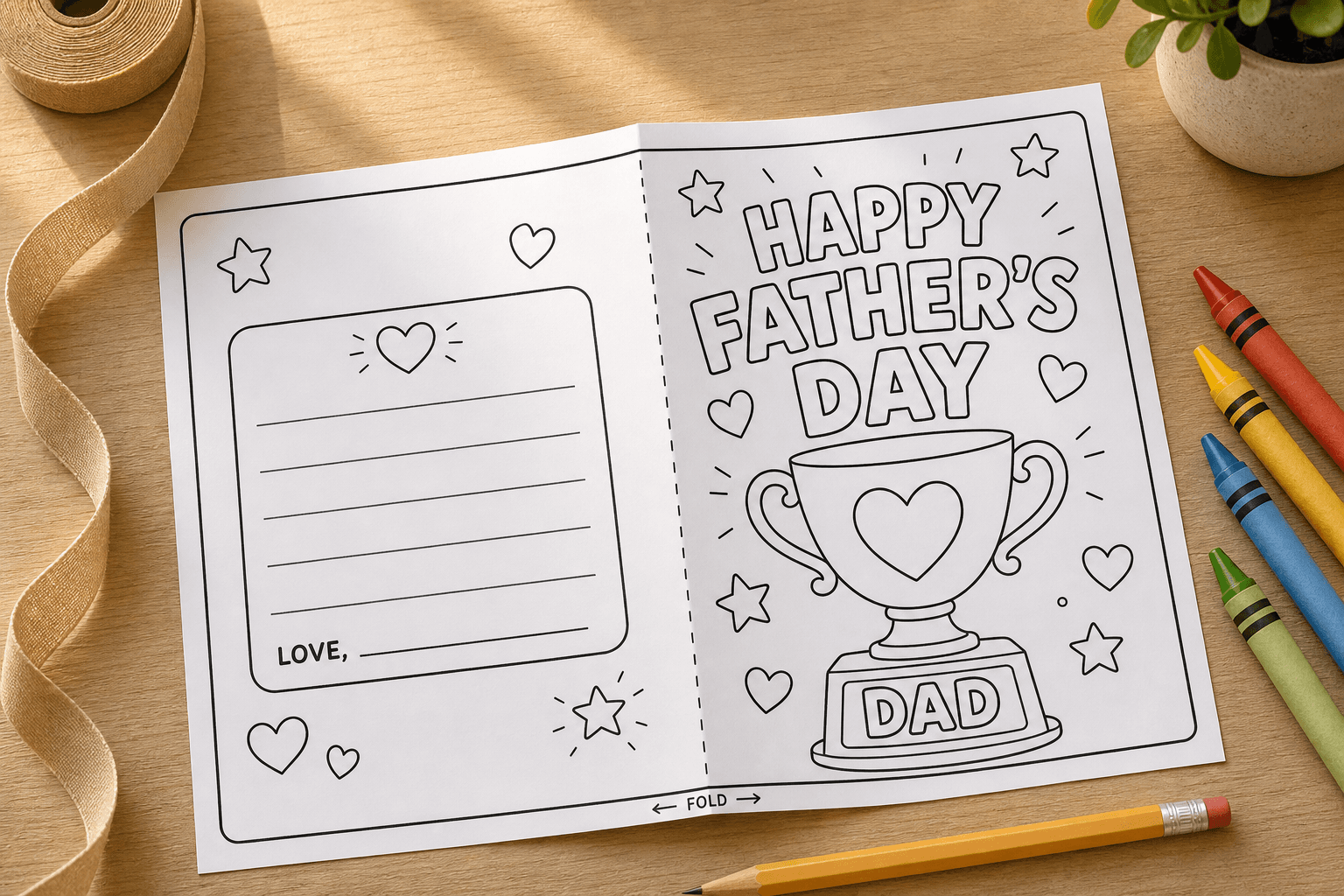 Last-Minute Foldable Card product photo