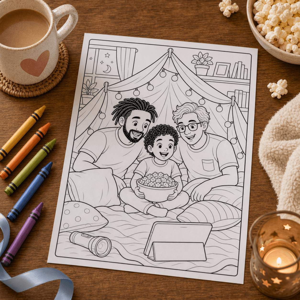 Movie Night Blanket Fort product photo