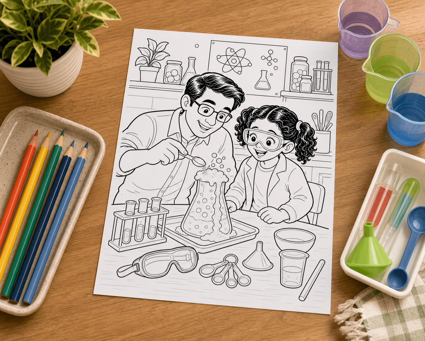 Science Experiment With Dad product photo